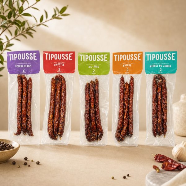 Tipousse 3 saucissettes (5 choix)