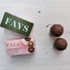 Fays - 2 Bombes fondantes chocolat au lait (3 saveurs)