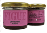Confit de figues au poivre