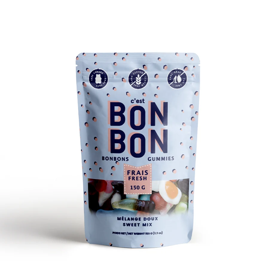 La boîte à bonbons - sac de 150g (4 choix)