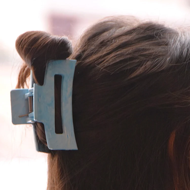 Unique Plastic - pince à cheveux - moyenne (10 couleurs) – Image 19