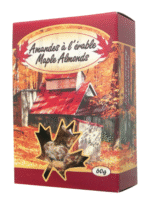 Amandes enrobées à l'érable (60g)