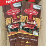 Chocolat au lait à l'érable croquant- 2 x 100 gr