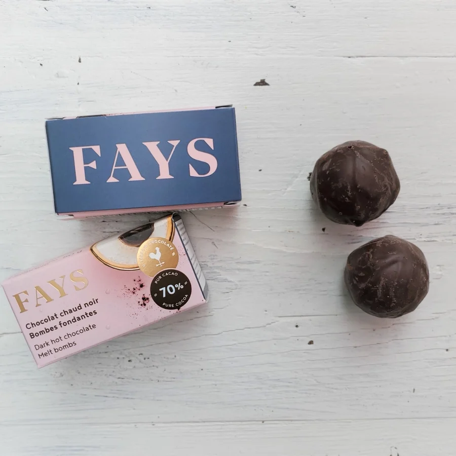 Fays - 2 Bombes fondantes chocolat au lait 2x25g (2 choix) – Image 4