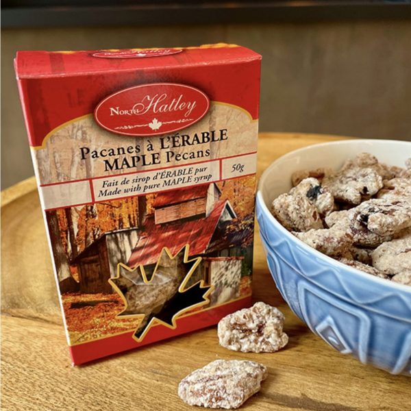 Pacanes enrobée à l'érable (50g)