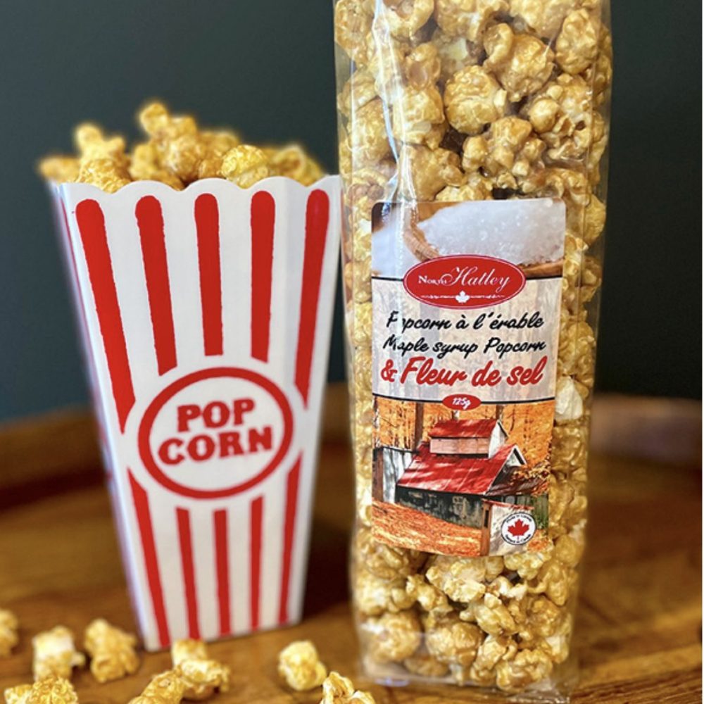 Popcorn à l'érable et fleur de sel (125g)